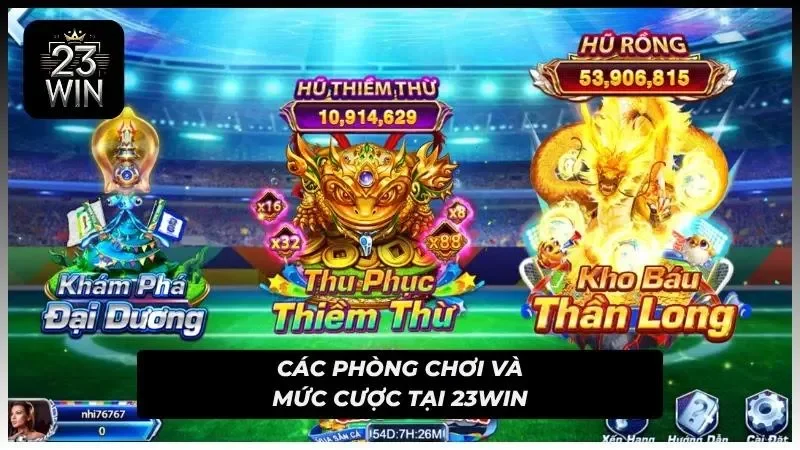 Nhiều cấp độ phòng được thiết kế phù hợp với từng ngân sách