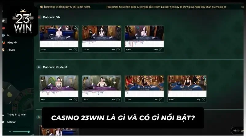 Bàn cược hoạt động liên tục với nhiều lựa chọn chất lượng
